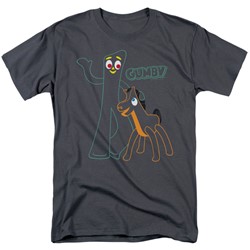 Gumby - Mens Outlines T-Shirt