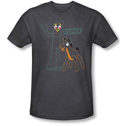 Gumby - Mens Outlines T-Shirt