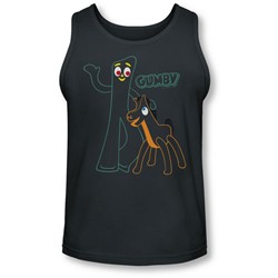 Gumby - Mens Outlines Tank-Top