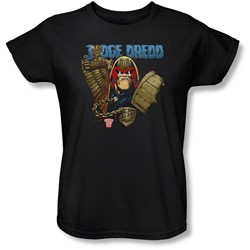 Judge Dredd - Womens Smile Scumbag T-Shirt