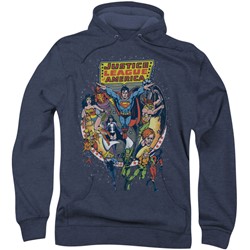 Justice League, The - Mens Star Group Hoodie