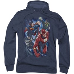Justice League, The - Mens Storm Chasers Hoodie