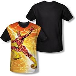 Justice League, The - Mens Fast As Lightning T-Shirt