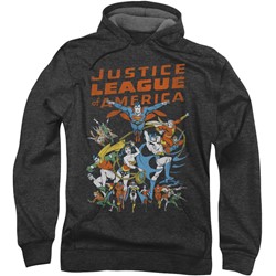 Justice League, The - Mens Big Group Hoodie