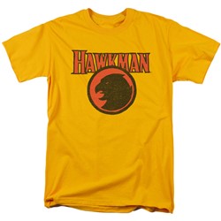 Justice League, The - Mens Rough Hawk T-Shirt
