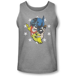 Justice League, The - Mens Face Off Tank-Top