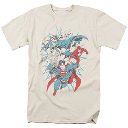 Justice League, The - Mens Pop Group T-Shirt