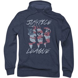 Justice League, The - Mens Justice For America Hoodie