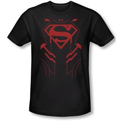 Justice League, The - Mens Superboy Slim Fit T-Shirt