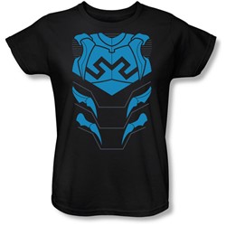 Justice League, The - Womens Blue Beetle T-Shirt