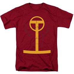 Justice League, The - Mens Red Tornado T-Shirt