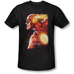 Justice League, The - Mens Speed Head Slim Fit T-Shirt