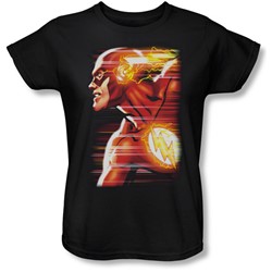 Justice League, The - Womens Speed Head T-Shirt