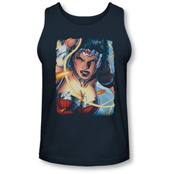 Justice League, The - Mens Scowl Tank-Top