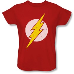 Justice League, The - Womens Rough Flash T-Shirt