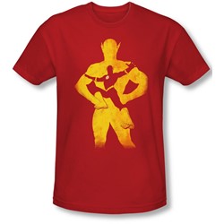 Justice League, The - Mens Flash Knockout Slim Fit T-Shirt