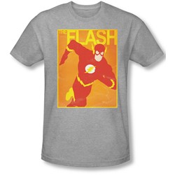 Justice League, The - Mens Simple Flash Poster Slim Fit T-Shirt