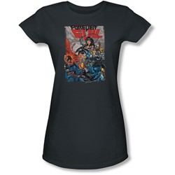 Justice League, The - Juniors Crime Syndicate Sheer T-Shirt
