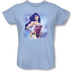 Justice League, The - Womens Warrior T-Shirt