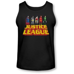 Justice League, The - Mens Standing Above Tank-Top