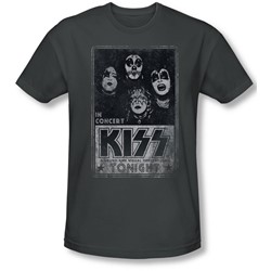 Kiss - Mens Live Slim Fit T-Shirt