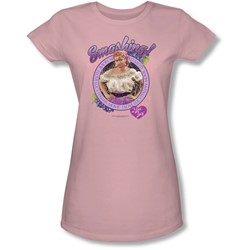 I Love Lucy - Juniors Smashing Sheer T-Shirt