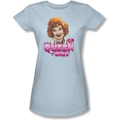 I Love Lucy - Juniors Gypsy Queen Sheer T-Shirt