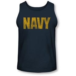 Navy - Mens Logo Tank-Top