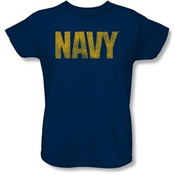 Navy - Womens Logo T-Shirt