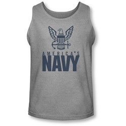 Navy - Mens Eagle Logo Tank-Top