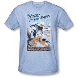 Navy - Mens Build Your Navy T-Shirt