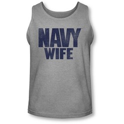 Navy - Mens Wife Tank-Top