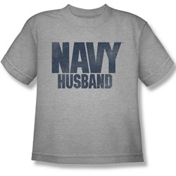 Navy - Big Boys Husband T-Shirt