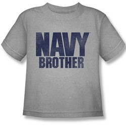 Navy - Little Boys Brother T-Shirt