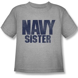 Navy - Little Boys Sister T-Shirt