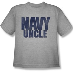 Navy - Big Boys Uncle T-Shirt