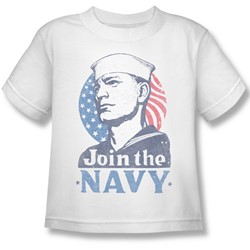 Navy - Little Boys Join Now T-Shirt