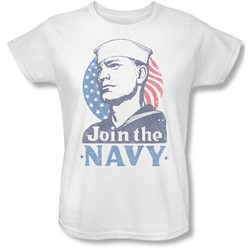 Navy - Womens Join Now T-Shirt