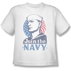 Navy - Big Boys Join Now T-Shirt