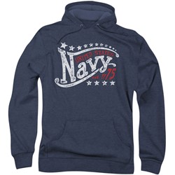 Navy - Mens Stars Hoodie