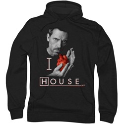 House - Mens I Heart House Hoodie