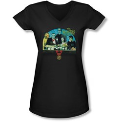 Munsters - Juniors 50 Year Potion V-Neck T-Shirt