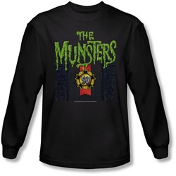 Munsters - Mens 50 Year Logo Longsleeve T-Shirt