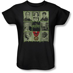 Munsters - Womens Blocks T-Shirt