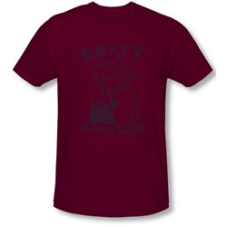 Popeye - Mens Salty Dog Slim Fit T-Shirt