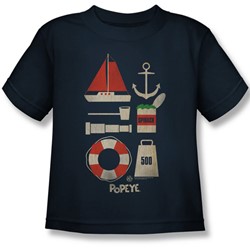 Popeye - Little Boys Items T-Shirt