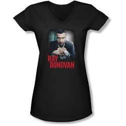 Ray Donovan - Juniors Clean Hands V-Neck T-Shirt