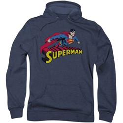 Superman - Mens Flying Over Hoodie