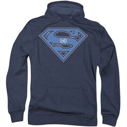 Superman - Mens U N Shield Hoodie