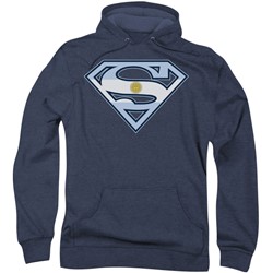 Superman - Mens Argentinian Shield Hoodie
